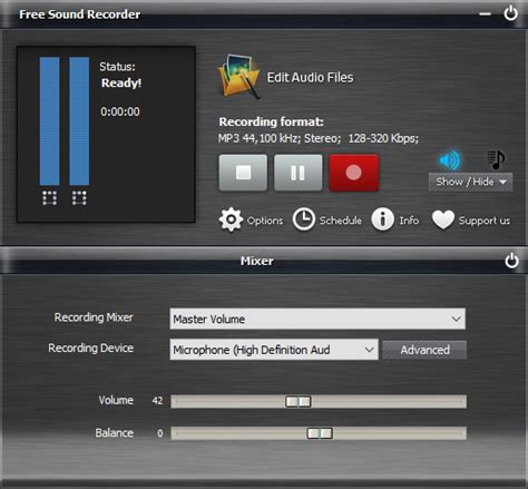 Free Sound Recorder – Free Audio Video Soft