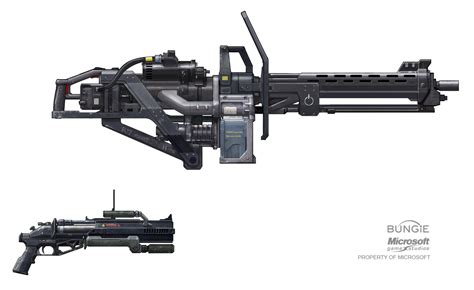 ArtStation - Jorge's Heavy Autocannon from Halo: REACH