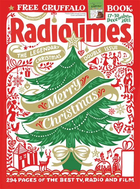 BBC - About the BBC: What? No Santa?! Christmas Radio Times cover illustrations from years gone by