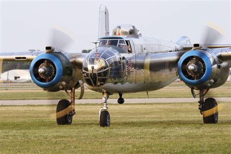 old glory B-25