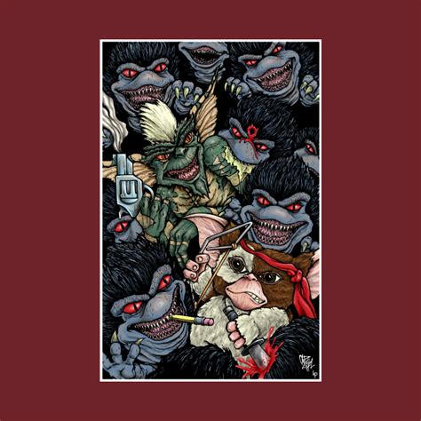 Gremlins Vs. Critters - Gremlins - T-Shirt | TeePublic