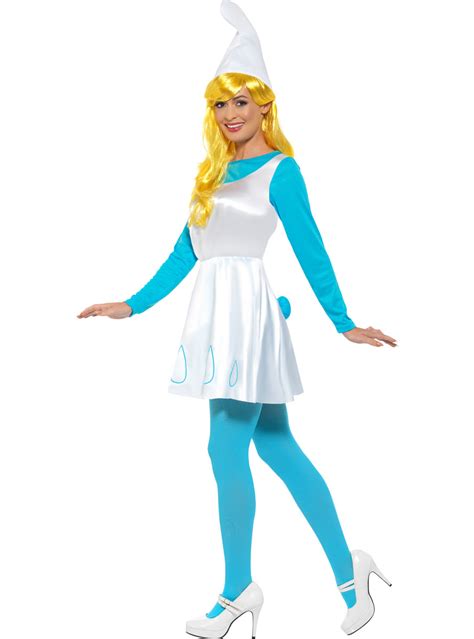 Smurfette Costume - The Smurfs | Funidelia