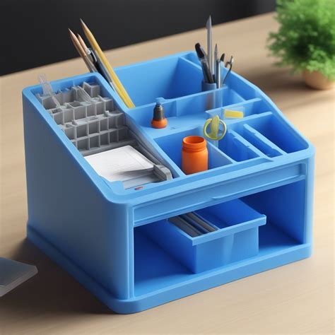 3D Printed Desk Organizer | Files to download and to 3D print for free ...