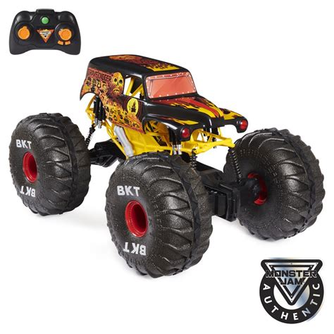 Monster Jam, Official Fire & Ice Mega Grave Digger in Multicolor, All ...