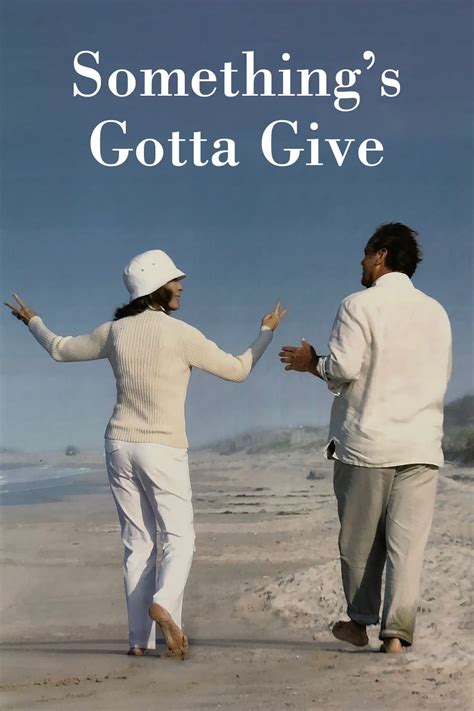 Something's Gotta Give (2003) - Posters — The Movie Database (TMDB)