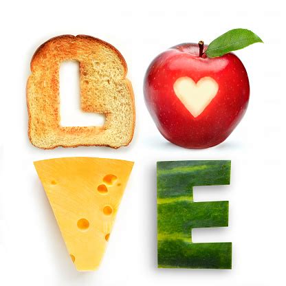 Love Food Art Stock Photo - Download Image Now - iStock