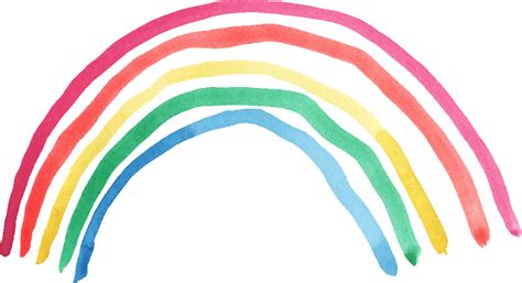 Rainbow Clipart | Painted rainbow, Budget crafts, Rainbow clipart