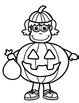 Halloween Clipart: Costume Kids by Clipart Queen | TpT