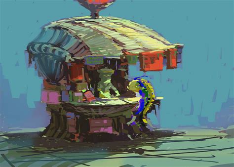 Living Lines Library: Shark Tale (2004) - Concept Art, Color Keys