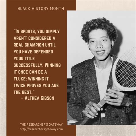 Black History Month - Althea Gibson - The Researcher's Gateway