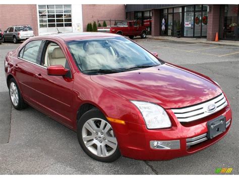 2008 Redfire Metallic Ford Fusion SEL V6 AWD #23168089 Photo #3 | GTCarLot.com - Car Color Galleries