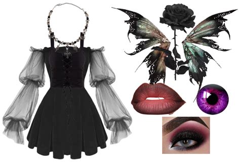 dark fairy Outfit | ShopLook