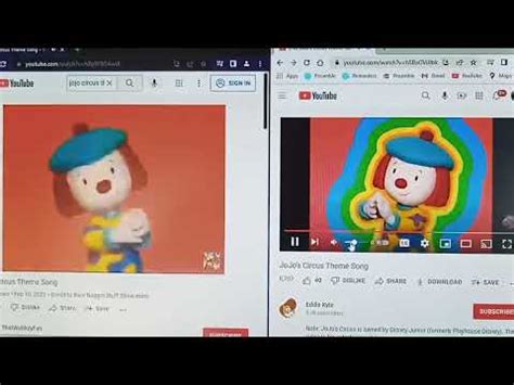 JoJo's Circus Theme Song Comparison - YouTube