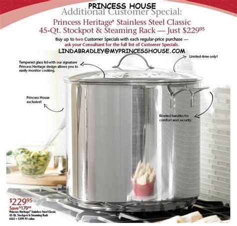 40% OFF Cheap Sale Princess House 60 QT Heritage answeringexams.com