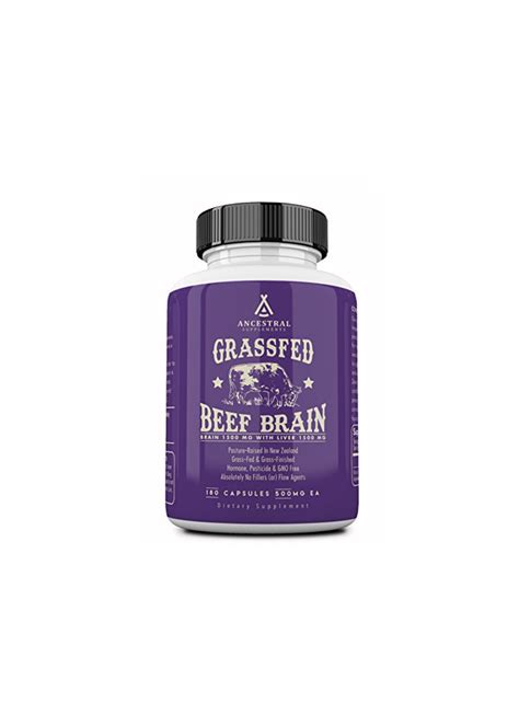 Ancestral Supplements Grass Fed Brain (With Liver)