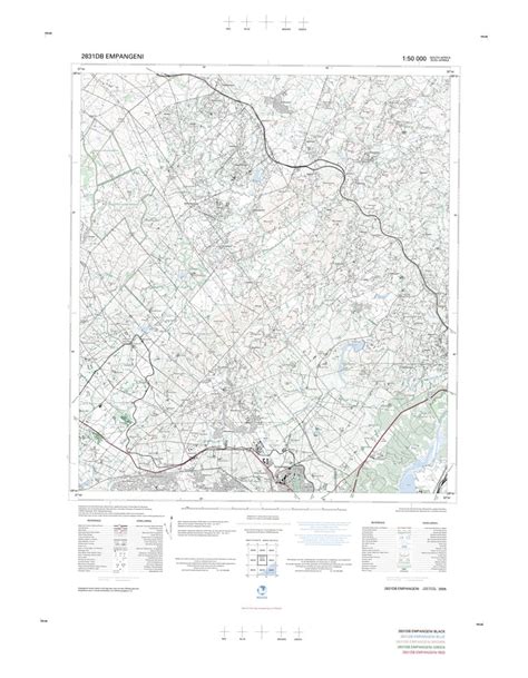 2831DB EMPANGENI Map by Chief Directorate: National Geo-spatial ...