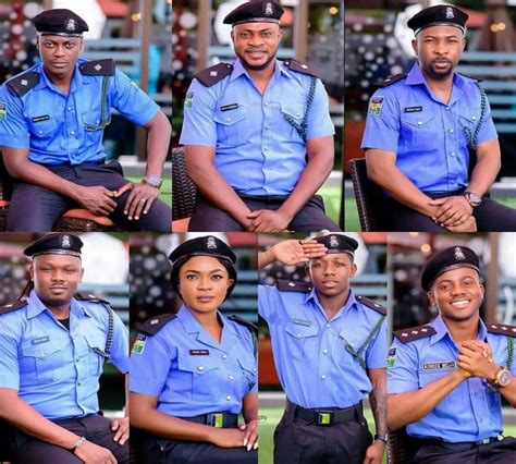 Checkout how these Nigerian celebrities look in Police uniform (Photos)