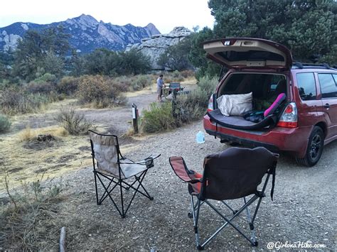 Camping & Climbing at City of Rocks, Idaho - Girl on a Hike