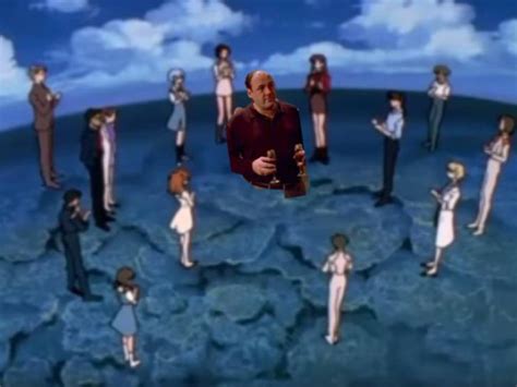 The Sopranos ending got leaked : r/evangelionmemes