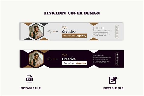 Linkedin Cover Page Design - photos and vectors