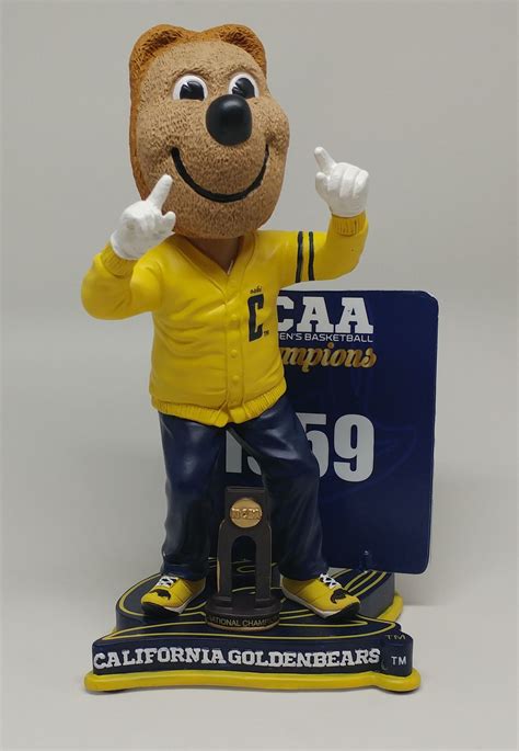 Hail to Oski: Cal Bears Men’s Basketball National Champion Bobblehead ...