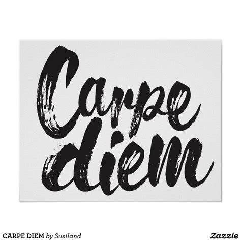 CARPE DIEM POSTER | Posters art prints, Poster art, Poster prints