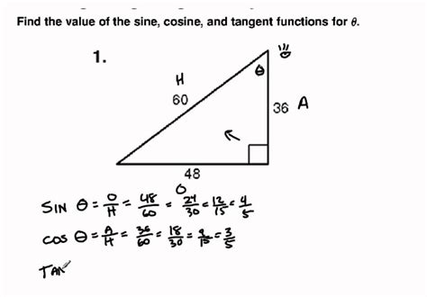 Right Triangle Trigonometry Unit Circle