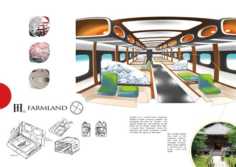 Hitachi Shinkansen Interior on Behance