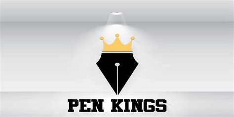 Pen Kings Logo Template For Pen Shop by Rsdesigns | Codester