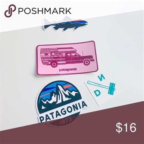 Bundle of 4 Patagonia stickers | Patagonia sticker, Patagonia, Clothes design