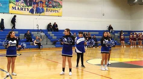 Marty Indian High School Cheerleaders Making A Difference For One Teenager