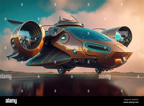 Flying Car Concept Art