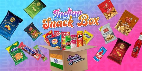 Indian Snack Box – Exotic Snack Guys