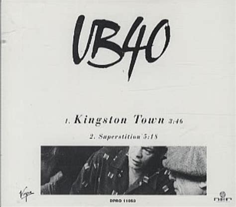 UB40 Kingston Town US Promo CD single (CD5 / 5") (92203)