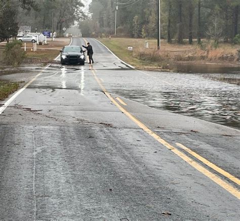 Strong storm causes significant flooding in Wilmington, Southport