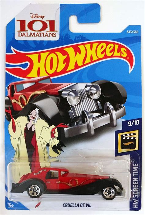 Buy Hot Wheels 2018 50th Anniversary HW Screen Time Disney's 101 ...