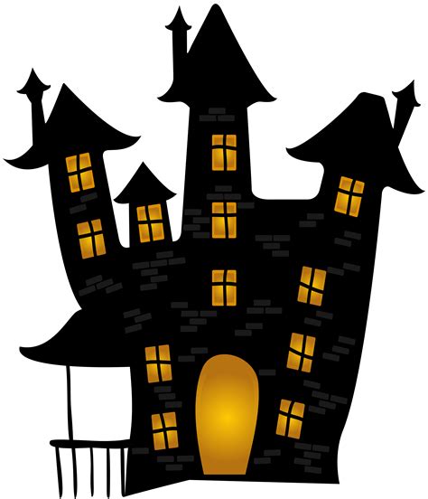 Download Ghost Scary Halloween House Free Clipart HQ Clipart PNG Free | FreePngClipart