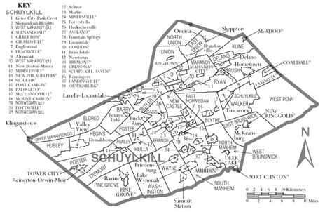 Map Of Schuylkill County Cities And Towns Map - vrogue.co