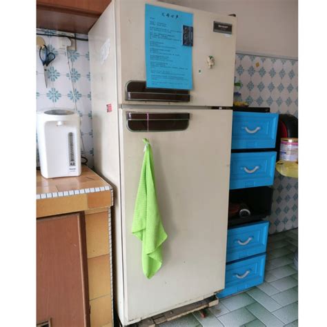 Refrigerator double door, Furniture & Home Living, Furniture, Shelves, Cabinets & Racks on Carousell