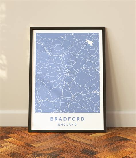 Bradford, England – Map – Plume