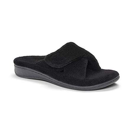 Vionic Women's Indulge Relax Slipper - Ladies Adjustable Slippers with ...