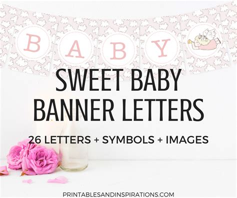 Free Printable Baby Shower Decorations Banner Letters - Printables and Inspirations