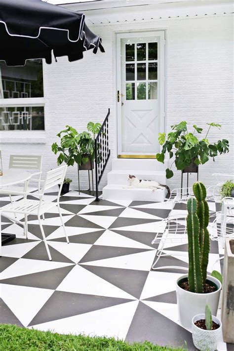 DIY – Pinta el suelo de tu terraza | delikatissen | Painted patio, Patio flooring, Patio tiles