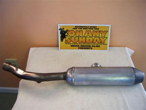 Purchase Yamaha Yz450f Exhaust Pipe Silencer Muffler OEM Stock SLip on 07 08 09 in Ramona ...