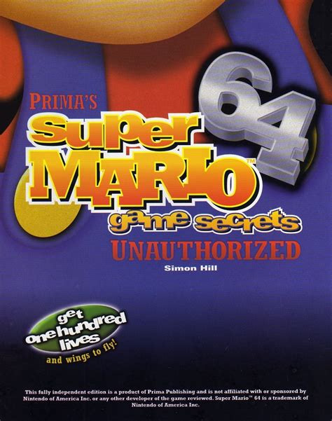 Super Mario 64 Game Secrets Unauthorized - Prima Games - Retromags ...