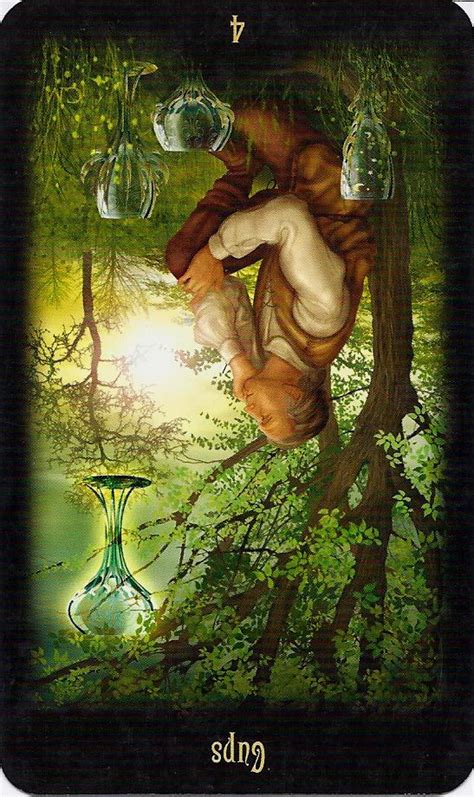 Wild Women of the Universe!: Intuitive Tuesday -- Four of Cups (Reversed)