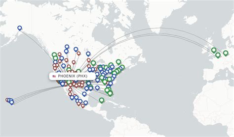 Direct (non-stop) flights from Phoenix to Hartford - schedules - FlightsFrom.com