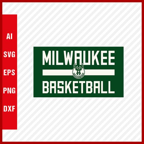 NBA Milwaukee Bucks Logo Svg Cut Files Basketball Clipart ...