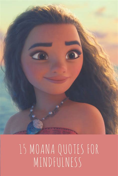 15 Moana quotes for Mindfulness | Kerry Louise Norris