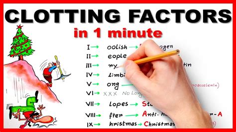 Clotting Factors In 1 Minute Mnemonic Series 6